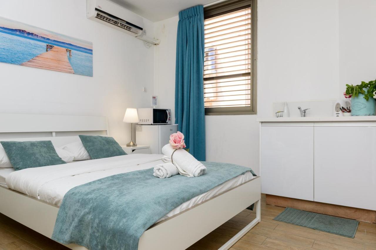 Studio & Apartments On The Beach By Aspentlv เทลอาวีฟ ภายนอก รูปภาพ