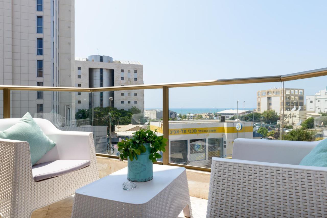 Studio & Apartments On The Beach By Aspentlv เทลอาวีฟ ภายนอก รูปภาพ